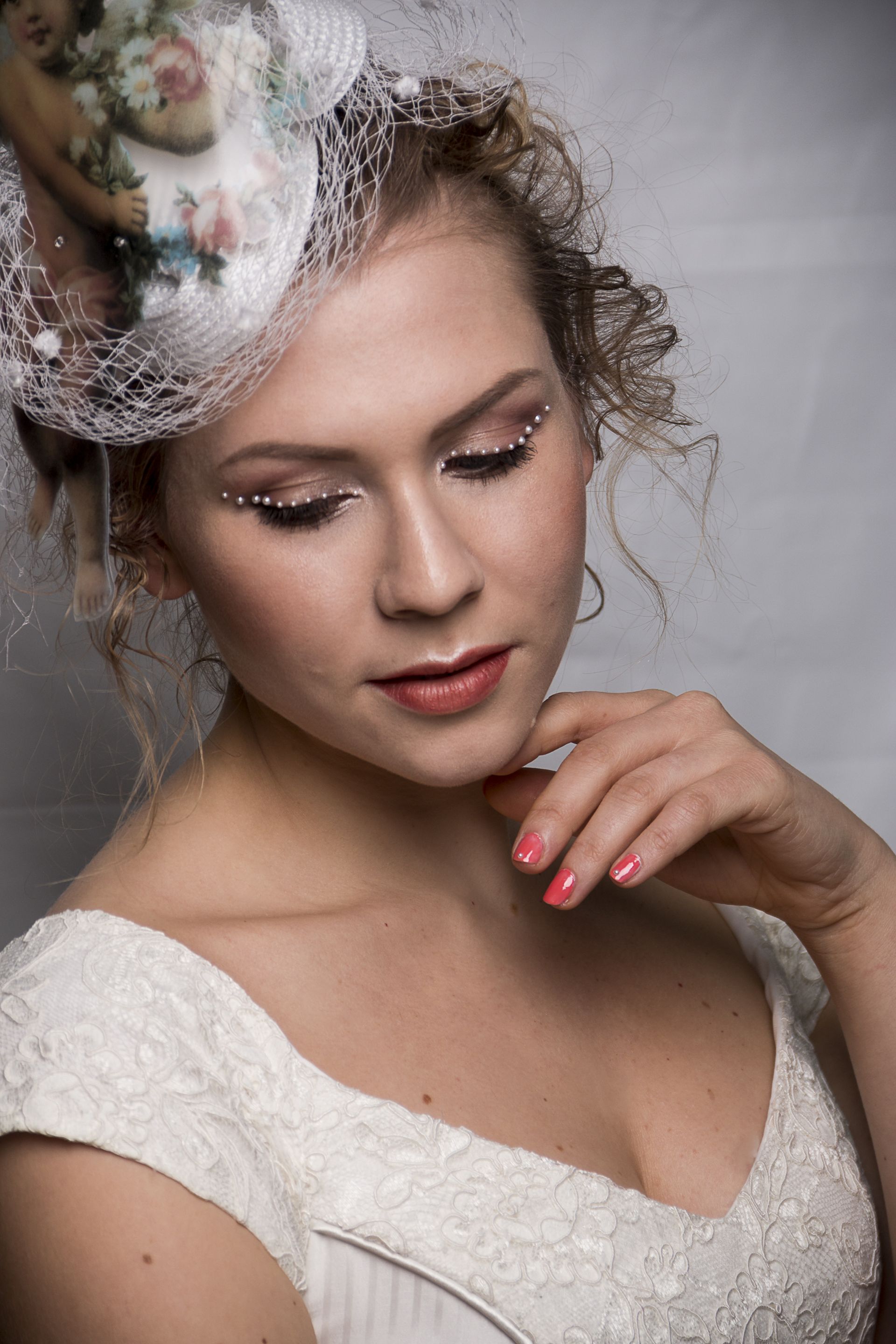 romantisches Braut-Make-up