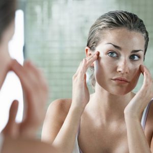 empfindliche Gesichtshaut