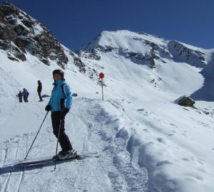 Hautpflege auf der Piste