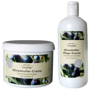 Olivenöl Hautpflegeprodukte
