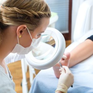 medizinische Fußpflege