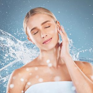 minimalistische Hautpflege