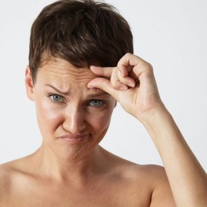 Falten durch Kosmetikfehler