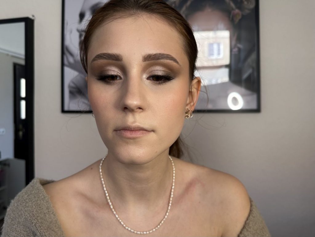 Braut-Make-up für dei selbstbewusste Braut