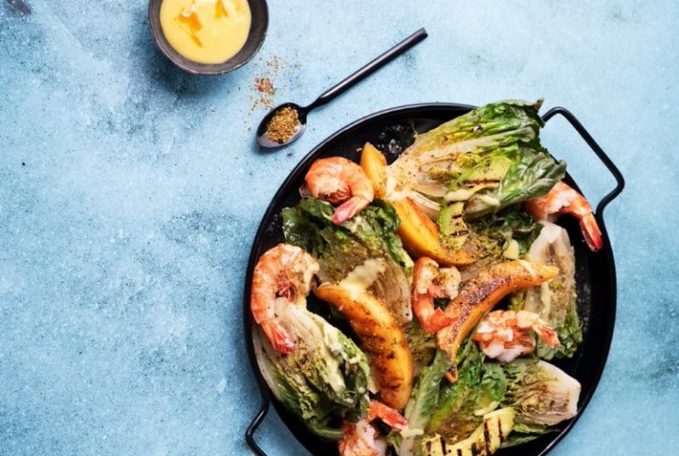 Gegrillte Melone
