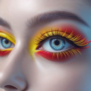 lange Wimpern