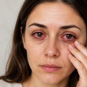 rote Augen
